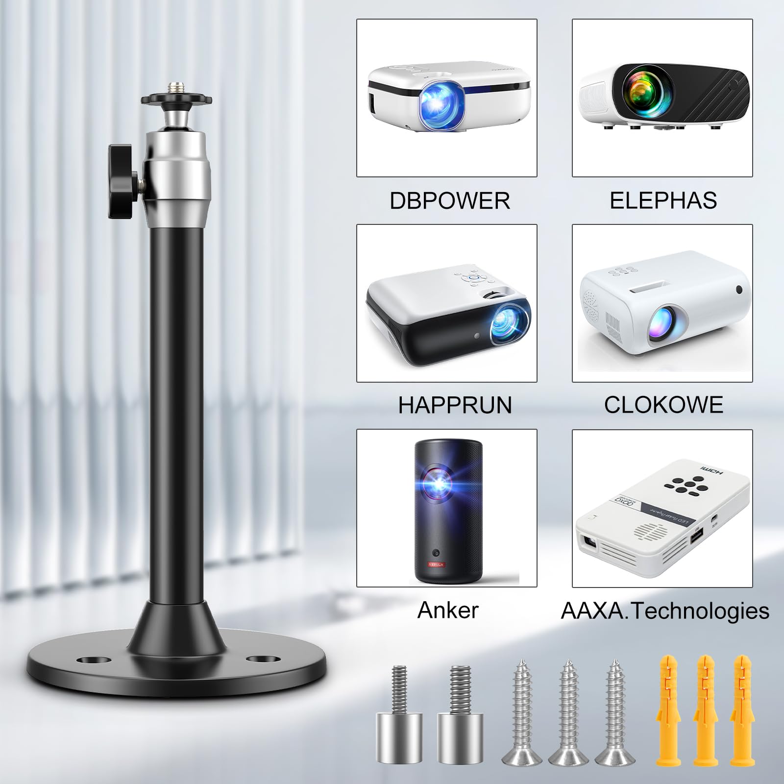 Amazon.com: DAWASAPAT Mini Ceiling Projector Mount Bracket